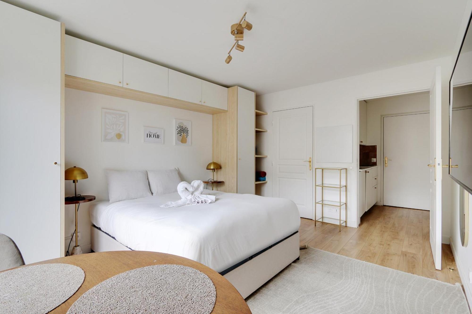 Lovely Studio In Paris Exteriör bild
